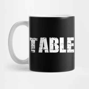 Distressed Look Table Tennis Gift For Table Tennis Players Mug